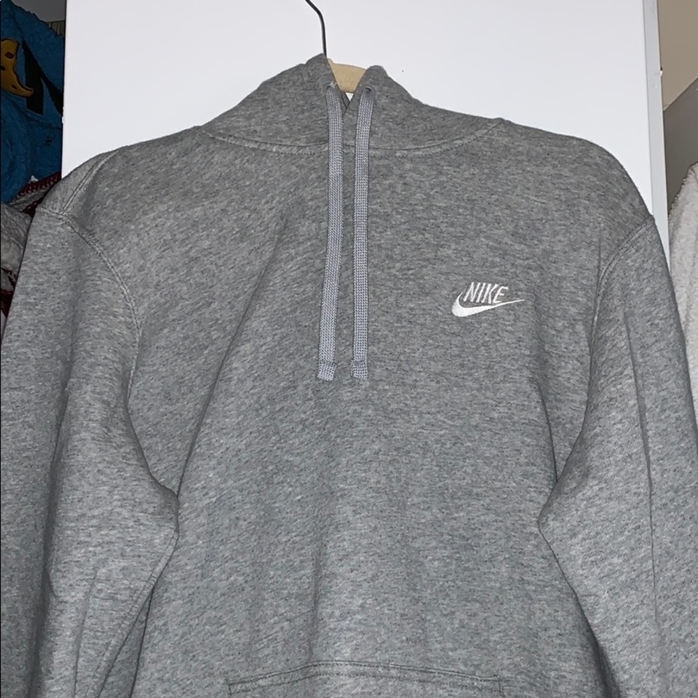 Grey Nike hoodie !!!